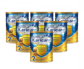 【新西兰直邮包邮】Karicare 可瑞康 金装2段 6罐/箱(适合6-12个月婴儿)【奶粉订单收件人身份证号必填】 【新西兰直邮包邮】Karicare 可瑞康 金装2段 6罐/箱(适合6-12个月婴儿)【奶粉订单收件人身份证号必填】